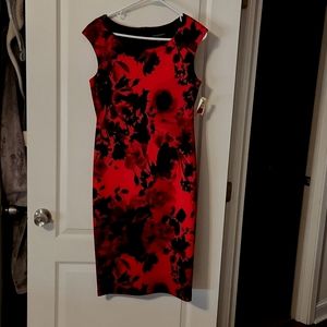 black and red dress size 10
